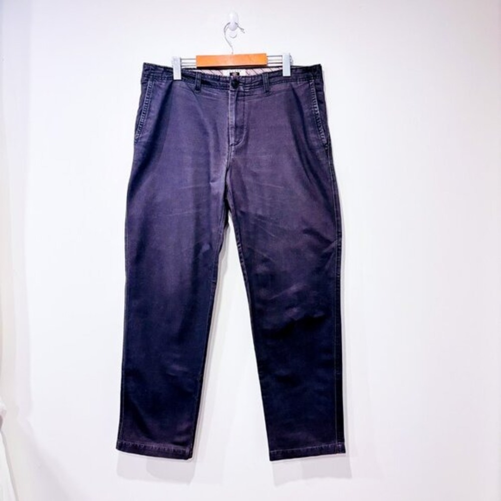 JOSEPH ABBOUD Grey 100% Cotton Straight Leg Chino Pants Size 38x32